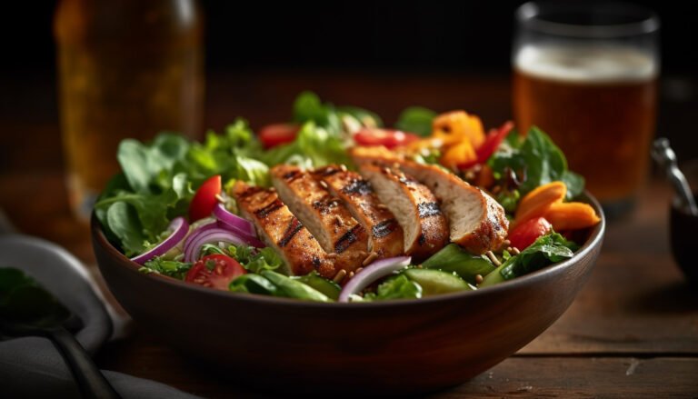 Chicken salad lunch